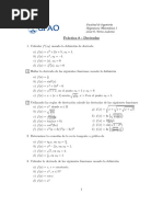 Práctica 8 - Derivadas