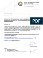 HCLTech Learning Centre Confirmation