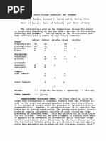 Rankin Carter Jones Proto-Siouan Phonology