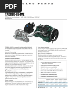 TAD880-884VE: 7.7 Liter, In-Line 6 Cylinder - 160, 185, 210, 235 and 250 KW EU Stage V