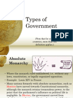 Types of Government