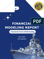 Mazagon Dock Financial Model