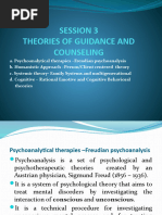 SESSION 6 - Theories of Counseling