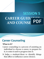 SESSION 5 - Career Counseling-1