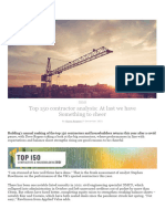 Building - Focus - Top 150 Contractors & Housebuilders 2021 Analysis