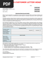 Template-Customer-Bank-Details II