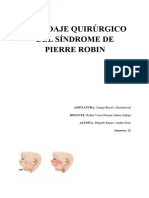 Abordaje Quirurgico Del Sindrome de Pierre Robin Sandra Delgado Ramos