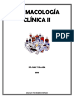 FarmacologÃ A ClÃ Nica II - Dr. Walter Auza 2010