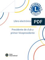 Presidente y Primer Vice Del Club