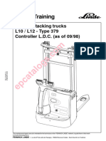 Service Training: Electric Stacking Trucks L10 / L12 - Type 379 Controller L.D.C. (As of 09/98)