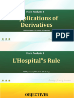 MTPPT5 Applications of Derivative