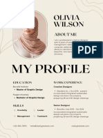 Beige Modern With Abstract Element Creative Resume - 20240702 - 205743 - 0000