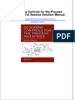 Full Download Designing Controls For The Process Industries 1st Seames Solution Manual File PDF All Chapter On 2024