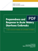 Preparedness and Response To Acute Watery Diarrhoea Outbreaks