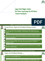 Mashegu Lga Group Work Template - Peer Discussion and RCA