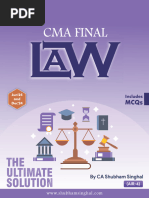 CMA Final Law Summary Notes