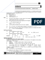 Complex Number Theory+Exercise+HLP