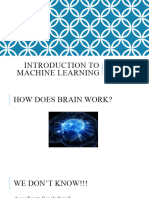 Introduction To Machine Learning