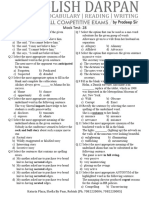 Mock Test 28 With Answer Key