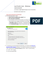 Vs Code Installation