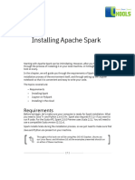 Installing Spark