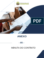 ANEXO 05 DO EDITAL - MINUTA DE CONTRATO - Retificado