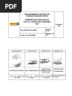 EC - FSAprM008 PETS Desmontaje - Montaje Tolva y Tanque de Camiones CAT