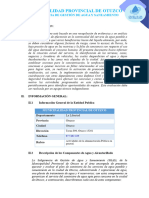 Informe Sobre Mal Uso de Agua