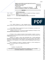 Tribunal de Justiça Do Estado de São Paulo: Processo Digital Nº: Classe - Assunto: Reconvinte e Requerente: Requerido