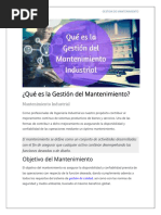 Gestion de Mantenimiento