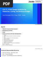 CSA S7, A New Design Guideline For Pedestrian, Cycling, and Multiuse Vridges - Azita Azarnejad