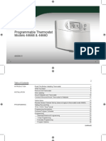 Programmable Thermostat Models 44668 & 44660