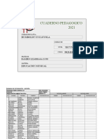 Cuaderno Pedagogico 2021: Humboldt Uni Loyola