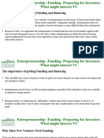 Al Akhawayn Entrepreneurship Preparing For Investors - What Might Interest VCs