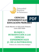 2023 - Bloque 1.introduccioì N A Las Ciencias Experimentales