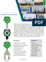 Monitor de Gas de Sensor Dual - TXTP40 Specs