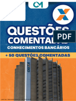 + de 50 Questões Comentadas de Conhecimentos Bancários CEF