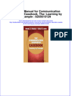 Full Download Solution Manual For Communication Disorders Casebook, The: Learning by Example: 0205610129 File PDF Free All Chapter