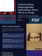 Understanding Steganography Embedding A Batch File in An Image