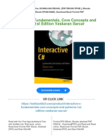 Get Interactive C#: Fundamentals, Core Concepts and Patterns 1st Edition Vaskaran Sarcar Free All Chapters