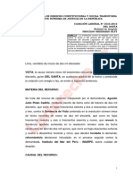 Cas. Lab. 5656 2016 Del Santa Despido Nulo Por Queja LP