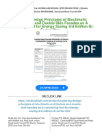 Exploring Design Principles of Bioclimatic Architecture and Double Skin Facades As A Convincing Tool For Energy Saving 3rd Edition Dr. Sertac Ilter