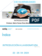 Unir - Analisis de Vulnerabilidades - Clase 2 - Visión General
