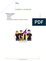 Lectura 4 - Variables en JavaScript