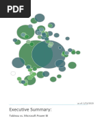 Exec Comparison Tableau Vs Power BI