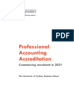 Professional Accounting Accreditation