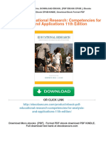 (Ebook PDF) Educational Research: Competencies For Analysis and Applications 11th Edition Download PDF