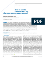 Stock Prediction Based On Genetic Algorithm Feature Selection and Long Short-Term Memory Neural Network