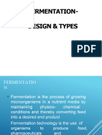 Fermentation-Design & Types