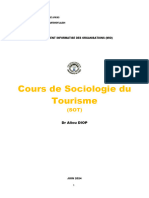 Uidt Cours de Sociologie Du Tourisme 2024